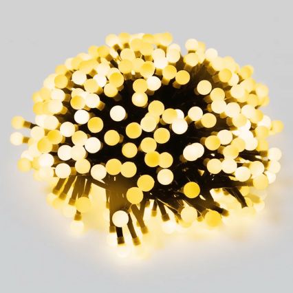 Aigostar - LED lauko kalėdinė girlianda, 50 LED, 8 režimai, 8 m, IP44, šilta balta
