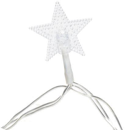 Aigostar - LED Lauko Kalėdinė girlianda 50xLED/8 funkcijos 8m IP44 šilta balta