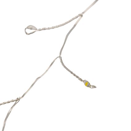 Aigostar - LED Lauko kalėdinė girlianda 50xLED/8 funkcijų 3xAA 1,8m IP44 daugiaspalvis