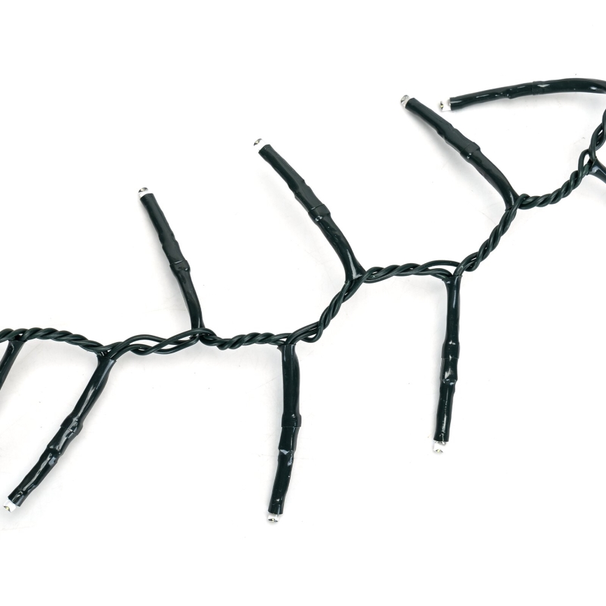 Aigostar - LED lauko kalėdinė girlianda 600 LED / 8 funkcijų 18 m IP44 šaltai balta