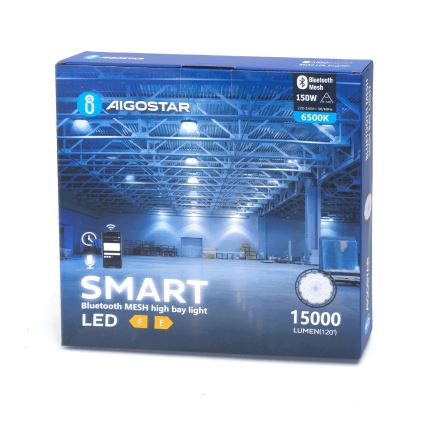 Aigostar - LED Didelio-našumo pritemdomas lauko šviestuvas MESH High Bay LED/150W/230V 6500K IP65