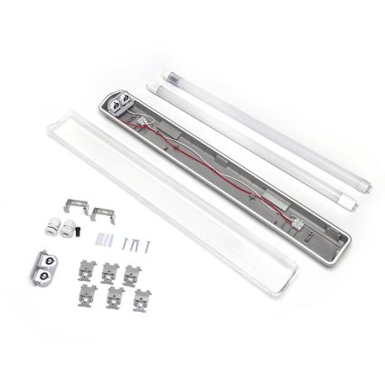 Aigostar - LED liuminescencinis techninis šviestuvas 2xG13/9W/230V 4000K 66,6 cm IP65