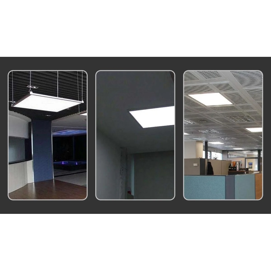 Aigostar - LED įmontuojamas šviestuvas LED/50W/230V 60x60 cm 6000K