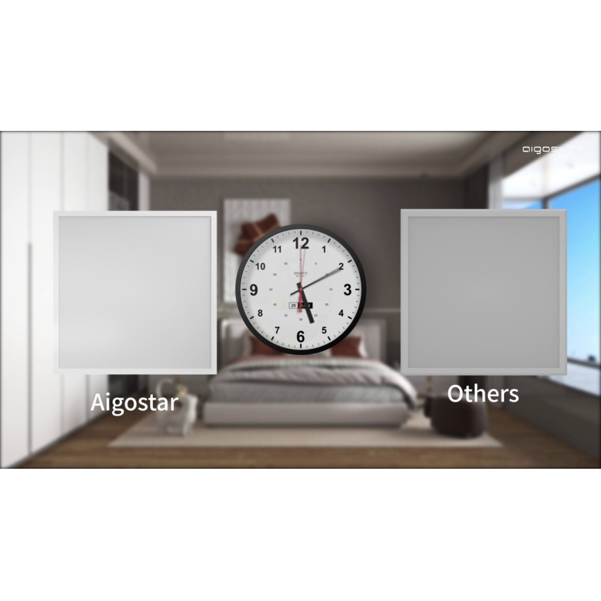 Aigostar - LED įmontuojamas šviestuvas LED/50W/230V 60x60 cm 6000K