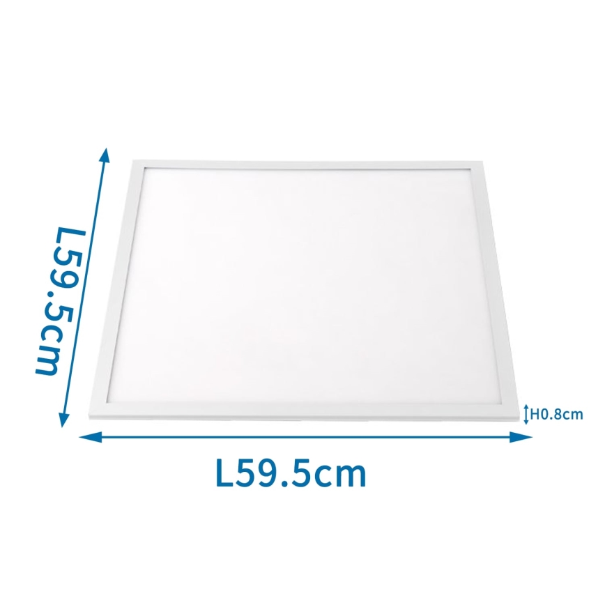 Aigostar - LED įmontuojamas šviestuvas LED/50W/230V 60x60 cm 6000K