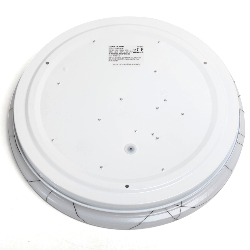 Aigostar - LED lubinis šviestuvas LED/20W/230V 6500K