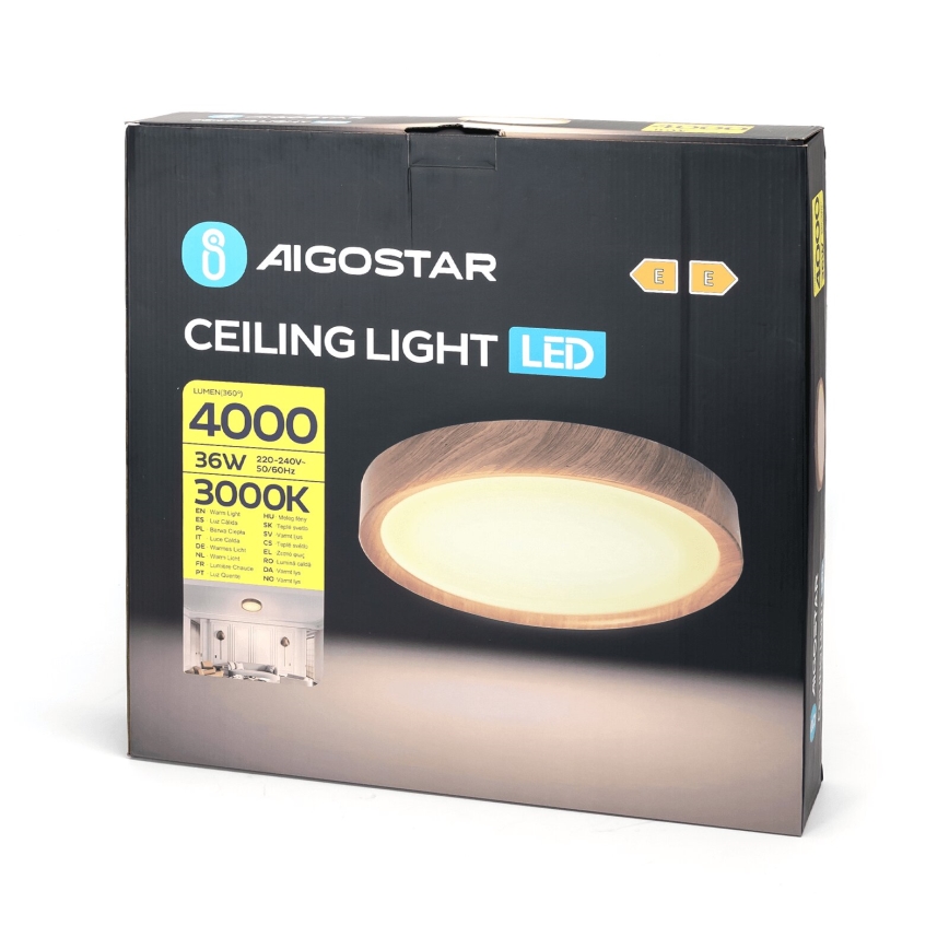 Aigostar - LED lubinis šviestuvas LED/36W/230V 3000K diametras 48,1 cm
