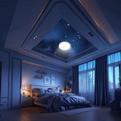 Aigostar - dimeriuojamas LED lubinis šviestuvas MESH LED/36W/230V 3000-6500K skersmuo 49,5 cm + nuotolinis valdymas
