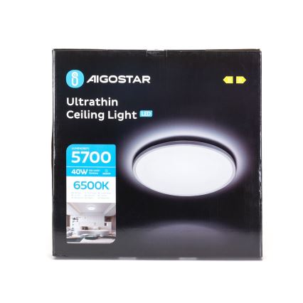 Aigostar - LED lubinis vonios šviestuvas LED/40W/230V 6500K diametras 54 cm IP44