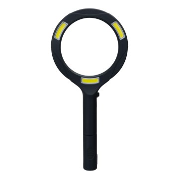 Aigostar - LED lupa su LED apšvietimu/3W/2xAA IP44