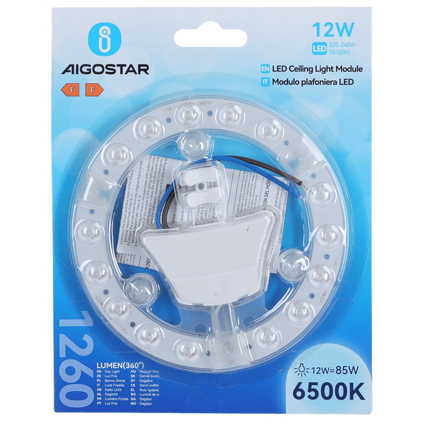 Aigostar - LED magnetinis modulis LED/12W/230V 6500K