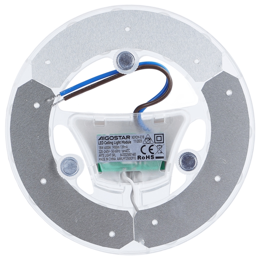 Aigostar - LED magnetinis modulis LED/18W/230V 4000K