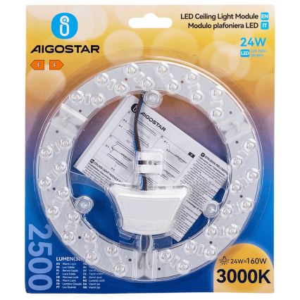 Aigostar - LED magnetinis modulis LED/24W/230V 3000K