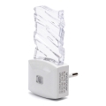 Aigostar - LED Naktinė lemputė su prieblandos jutikliu LED/0,2W/230V 3000K
