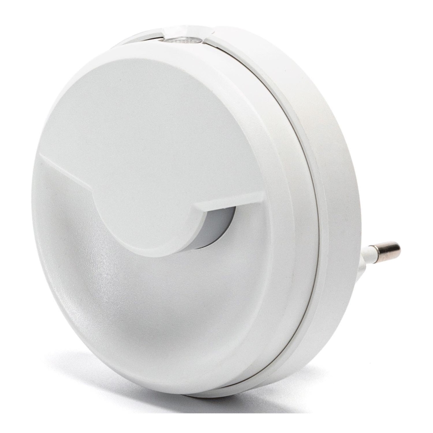 Aigostar - LED Naktinė lemputė su prieblandos jutikliu LED/0,5W/230V 6500K