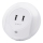 Aigostar - LED naktinis šviestuvas su sutemų jutikliu, kištukinis, su USB LED/0,4W/230V