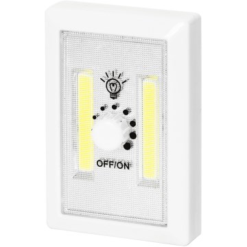 Aigostar - LED Nešiojamas naktinis šviestuvas LED/3xAAA 6500K