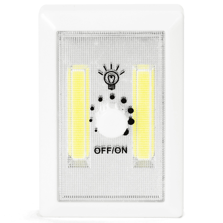 Aigostar - LED Nešiojamas naktinis šviestuvas LED/3xAAA 6500K