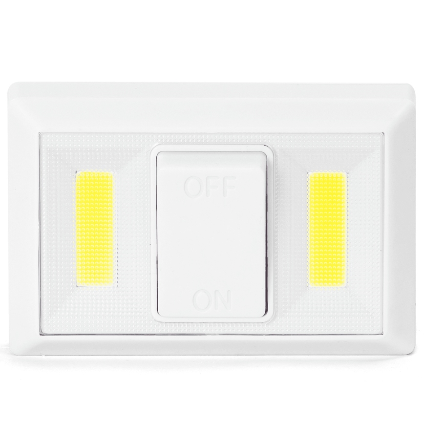 Aigostar - LED Nešiojamas naktinis šviestuvas LED/4xAAA 6500K