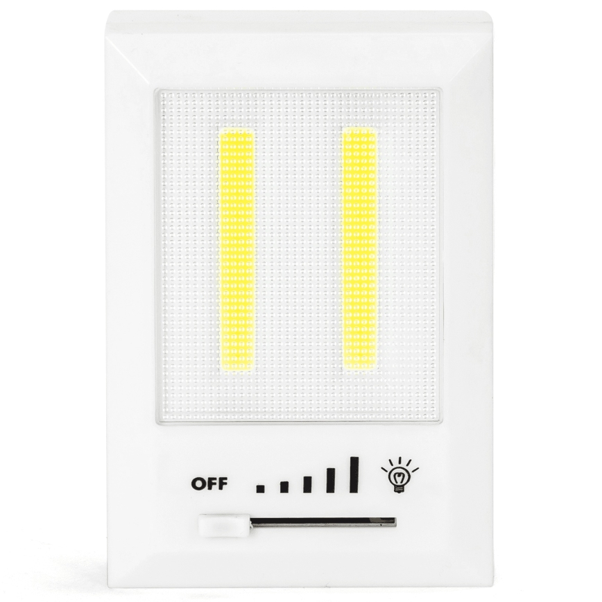 Aigostar - LED nešiojamas naktinis šviestuvas LED/4xAAA 6500K