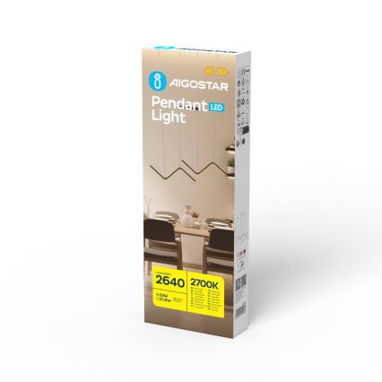 Aigostar - LED Pakabinamas sietynas LED/23W/230V 2700K