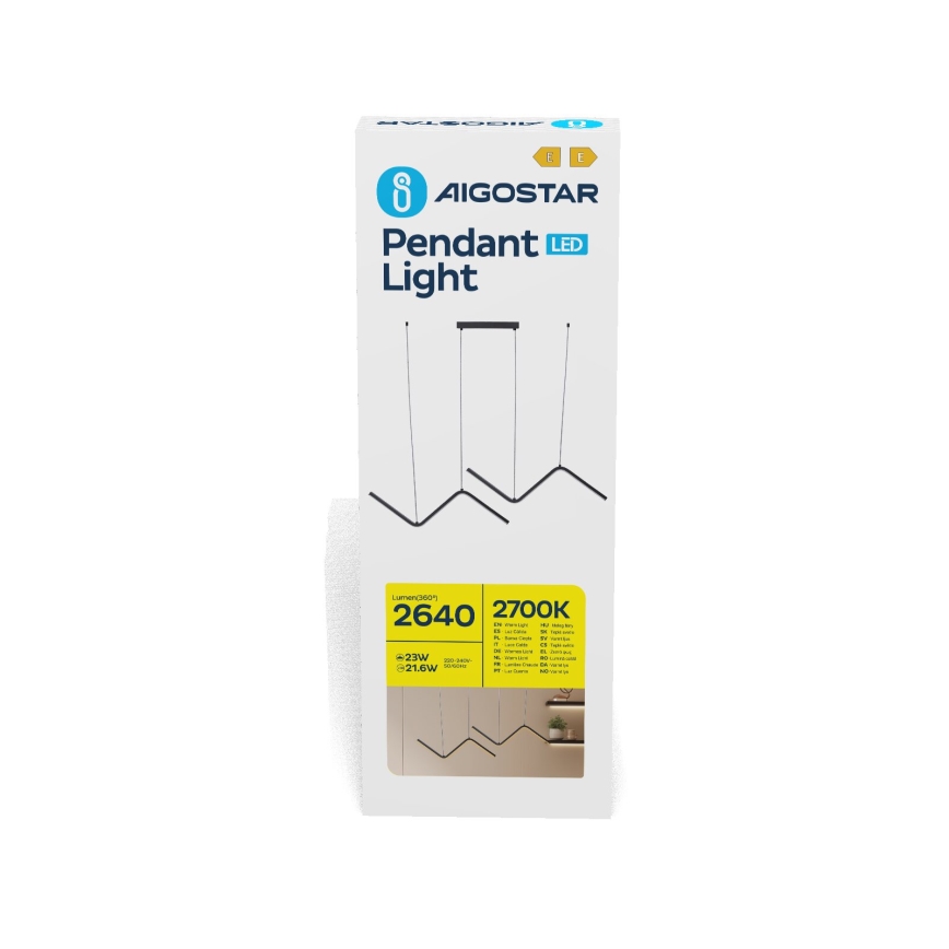 Aigostar - LED Pakabinamas sietynas LED/23W/230V 2700K