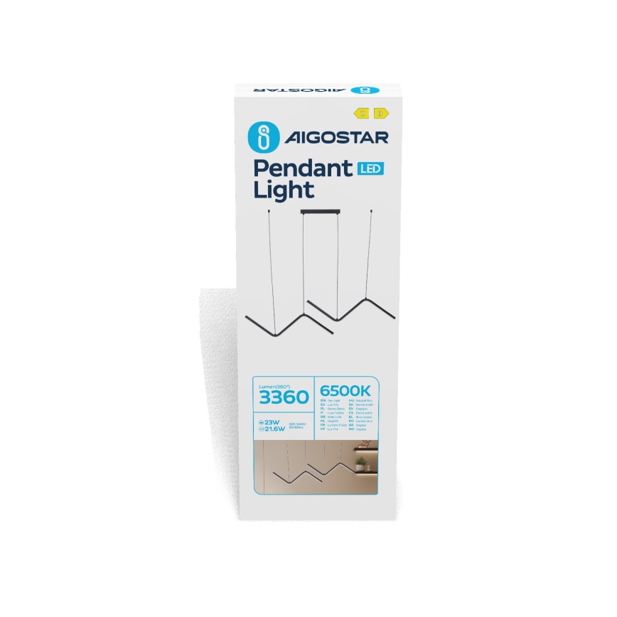 Aigostar - LED Pakabinamas sietynas LED/23W/230V 6500K