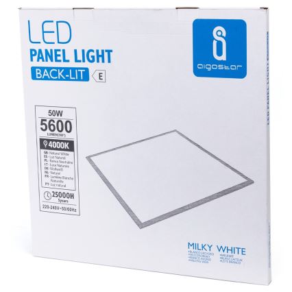 Aigostar - LED panelė LED/50W/230V 60x60 cm 4000K