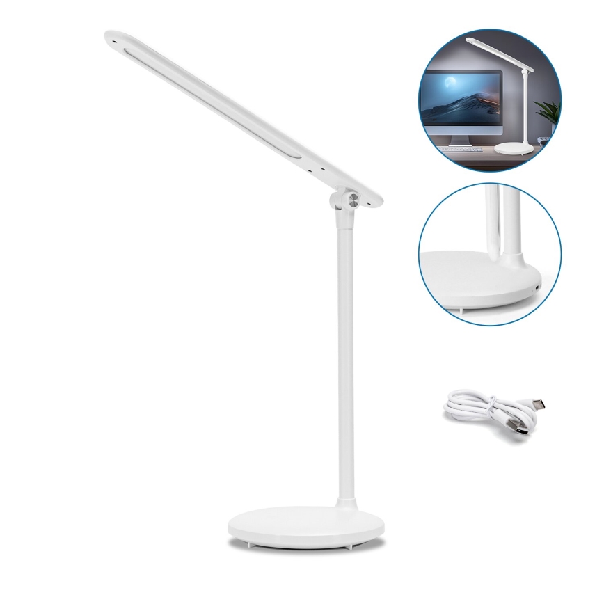 Aigostar - LED Pritemdoma įkraunama jutiklinė stalinė lempa LED/3W/5V 1800 mAh