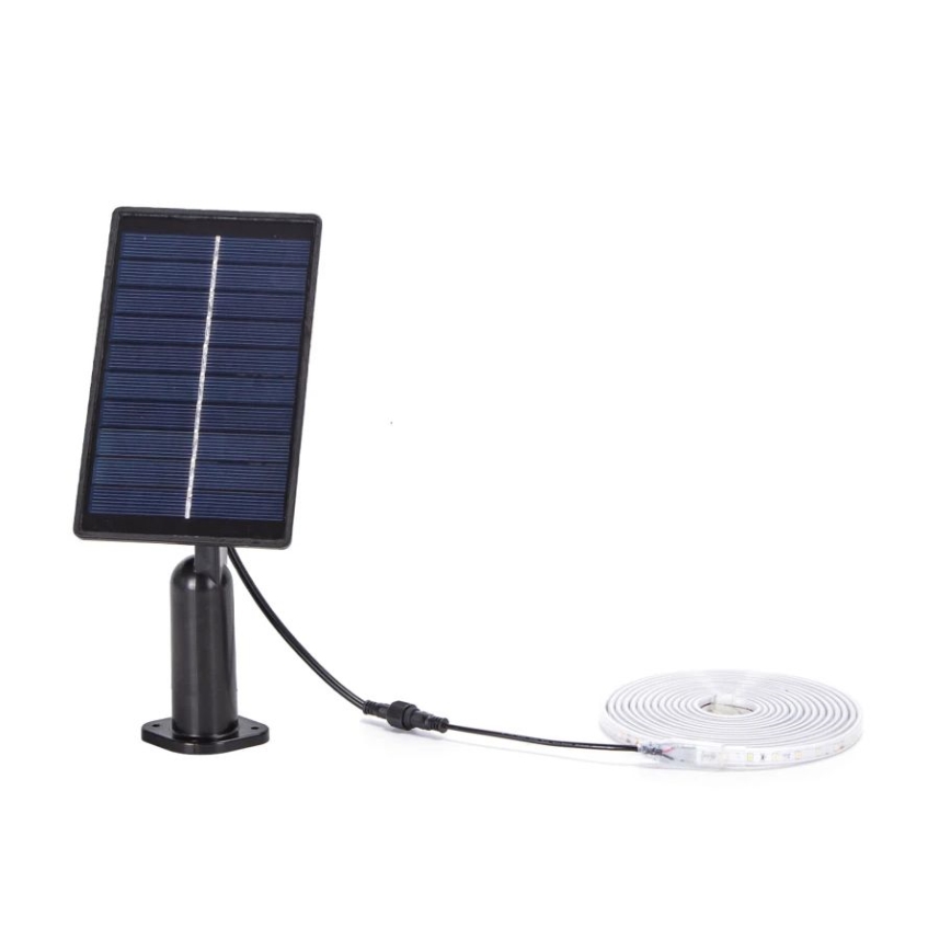 Aigostar - LED pritemdoma saulės energijos juostelė LED/1,6W/3,2V 3 m 2700K IP65 + nuotolinio valdymo pultas
