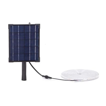 Aigostar - LED pritemdoma saulės energijos juostelė LED/1,6W/3,2V 5 m 2700K IP65 + nuotolinio valdymo pultas