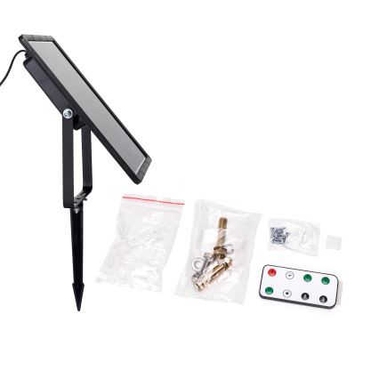 Aigostar - LED pritemdoma saulės energijos juostelė LED/10W/3,2V 10 m 6500K IP65 + nuotolinio valdymo pultas