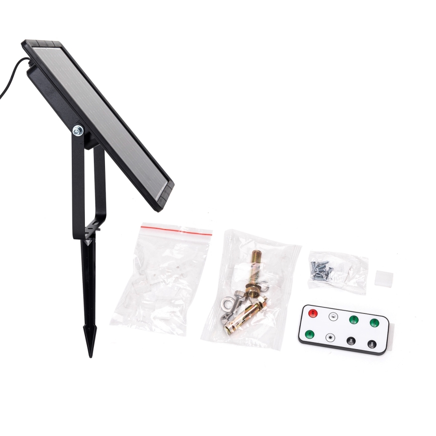 Aigostar - LED pritemdoma saulės energijos juostelė LED/10W/3,2V 10 m 6500K IP65 + nuotolinio valdymo pultas
