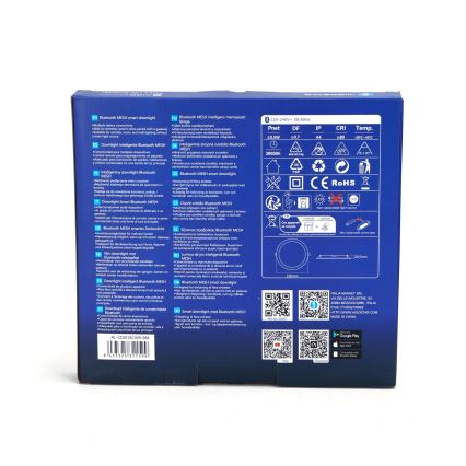 Aigostar - LED pritemdomas įleidžiamas lubinis šviestuvas MESH LED/18W/230V 2700-6500K diametras 23 cm