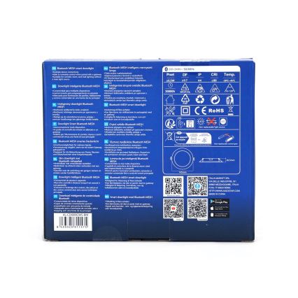 Aigostar - LED pritemdomas įleidžiamas lubinis šviestuvas MESH LED/9W/230V 2700-6500K diametras 14,5 cm