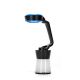 Aigostar - LED Pritemdomas kempingo žibintuvėlis 3in1 LED/3xAA juoda/mėlyna