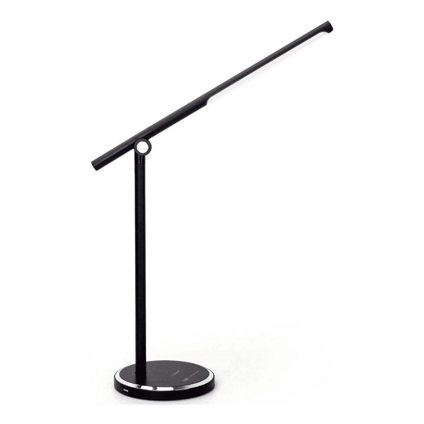 Aigostar - LED pritemdomas, liečiamas stalinis šviestuvas LED/8W/230V 3000-6000K juoda