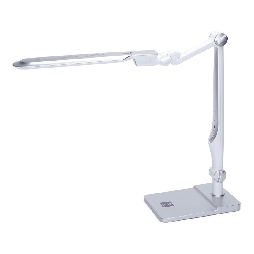 Aigostar - LED pritemdomas, liečiamas stalinis šviestuvas LED/9W/230V 3000/6500K sidabras