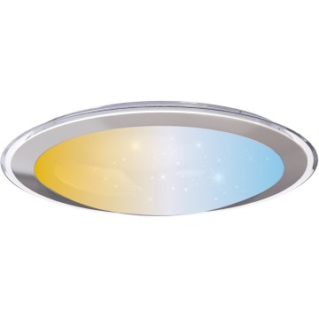 Aigostar - LED pritemdomas lubinis šviestuvas/30W/230V 2700-6500K, 42,9 cm chromas + nuotolinis valdymas