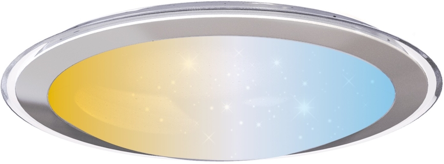 Aigostar - LED pritemdomas lubinis šviestuvas/30W/230V 2700-6500K, 42,9 cm chromas + nuotolinis valdymas