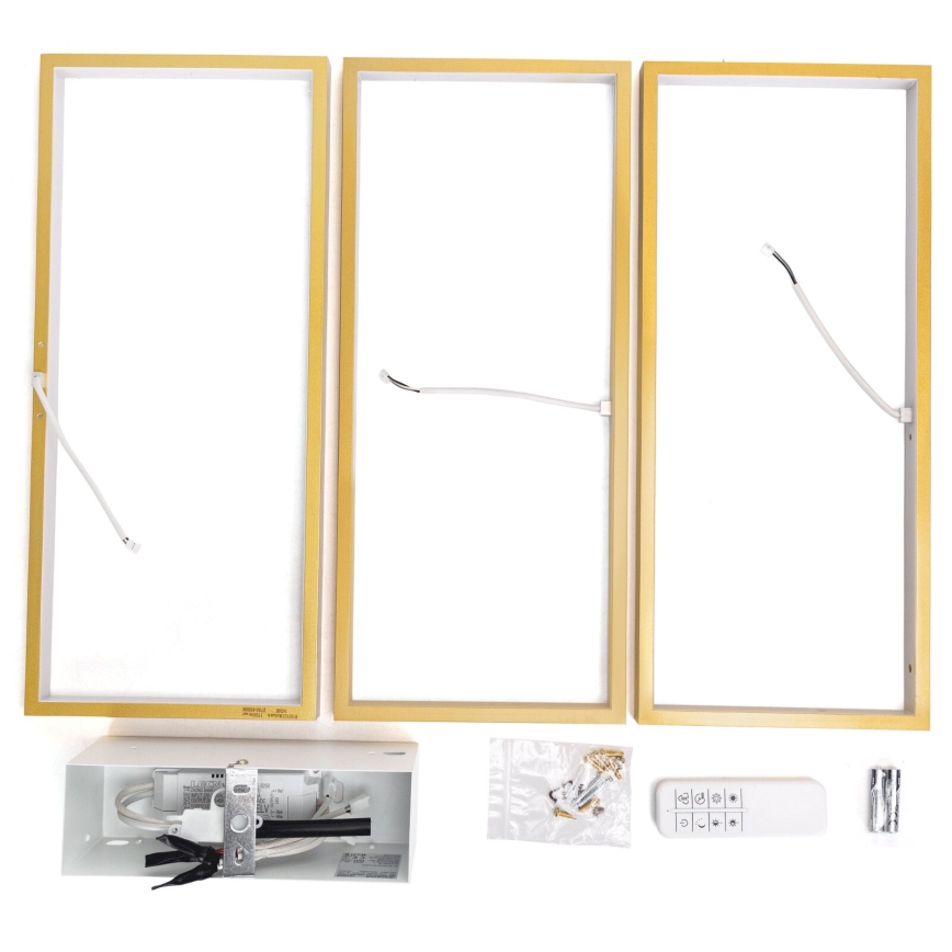 Aigostar - LED Pritemdomas lubinis šviestuvas LED/38W/230V 2700-6500K + nuotolinio valdymo pultas
