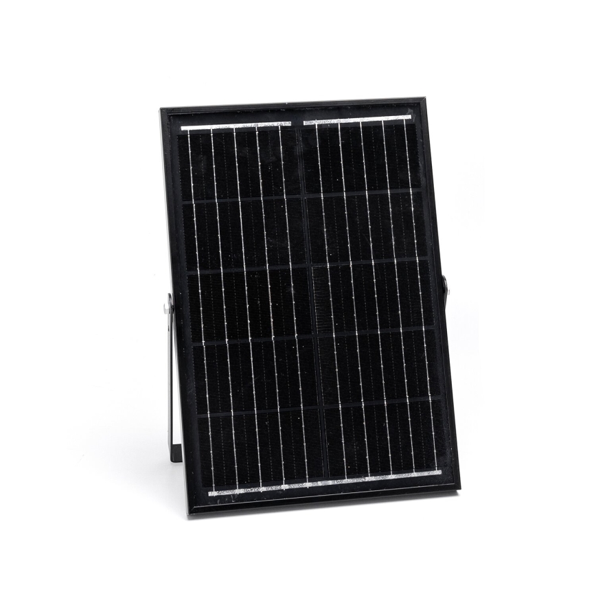 Aigostar - LED Pritemdomas saulės prožektorius LED/100W/3,4V IP65 + nuotolinio valdymo pultas