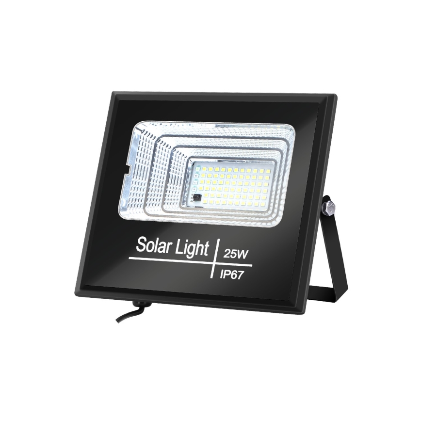 Aigostar - LED Pritemdomas saulės prožektorius LED/25W/3,2V IP67 5000 mAh + nuotolinio valdymo pultas