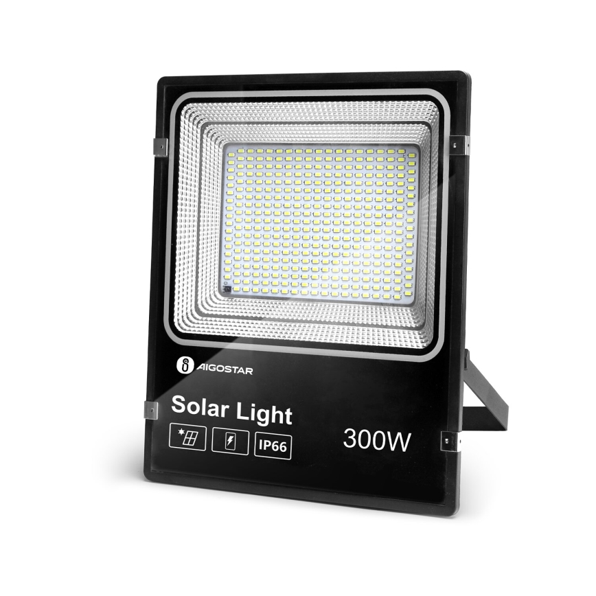 Aigostar - LED Pritemdomas saulės prožektorius LED/300W/3,2V IP66 25000 mAh + nuotolinio valdymo pultas