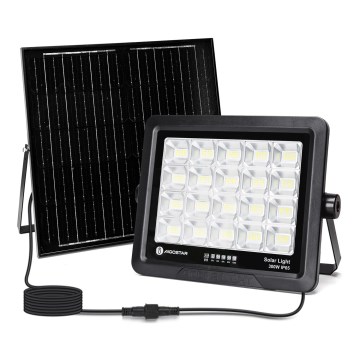 Aigostar - LED Pritemdomas saulės prožektorius LED/300W/3,4V IP65 + nuotolinio valdymo pultas