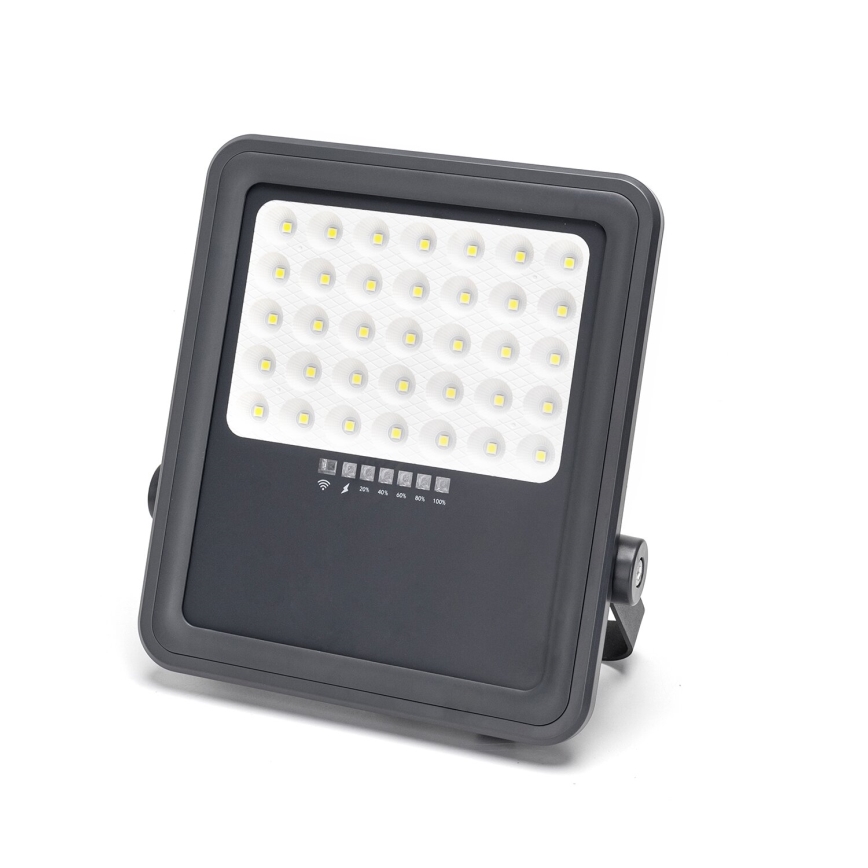 Aigostar - LED Pritemdomas saulės prožektorius LED/300W/3,4V IP65 20000 mAh + nuotolinio valdymo pultas