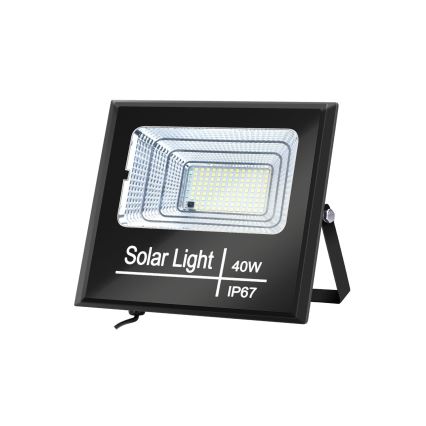 Aigostar - LED Pritemdomas saulės prožektorius LED/40W/3,2V IP67 2000 mAh + VP