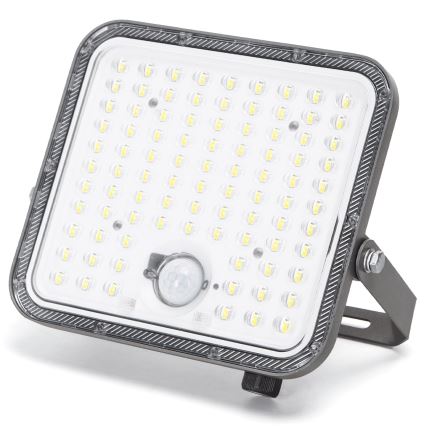 Aigostar - LED Pritemdomas saulės prožektorius su jutikliu LED/120W/3,4V IP66 + nuotolinio valdymo pultas