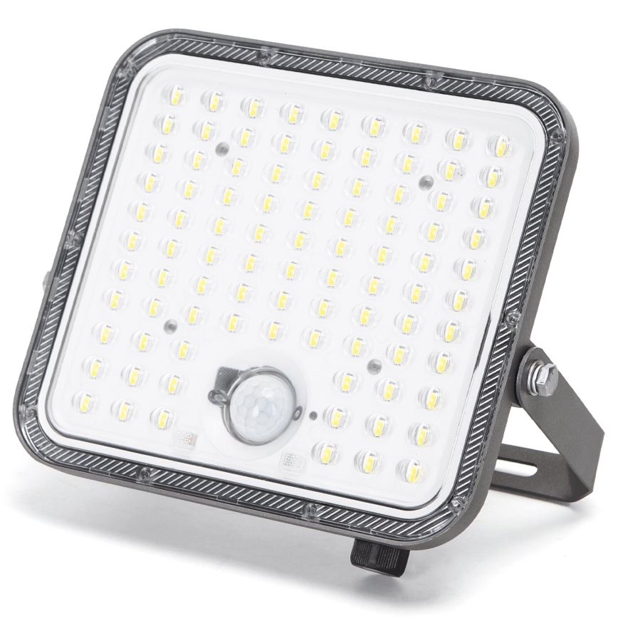 Aigostar - LED Pritemdomas saulės prožektorius su jutikliu LED/120W/3,4V IP66 + nuotolinio valdymo pultas