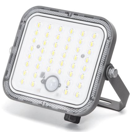 Aigostar - LED Pritemdomas saulės prožektorius su jutikliu LED/80W/3,4V IP66 + nuotolinio valdymo pultas